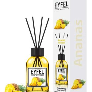 Odorizant Camera Eyfel Ananas Original 110ml este un odorizant de camerea produs de casa de parfumuri Eyfel. Acesta te impresioneaza prin calitatea si persistenta lor.