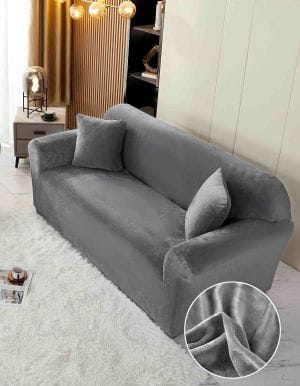 Husa Catifea Canapea 1/2/3/4 Locuri H80 este o husa pentru canapea din catifea de calitate superioara. Husele de canapea sunt practice, de calitate superioara, confectionate dintr-un material elastic rezistent si lavabil.